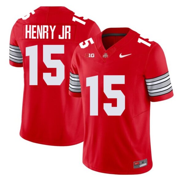 Mens Youths Size Available Chris Henry Jr Vapor Jersey Scarlet Stitched